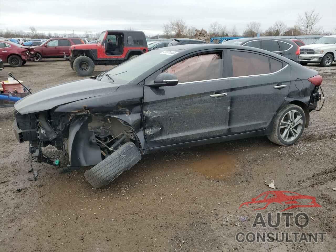 HYUNDAI ELANTRA 2017 - KMHD84LF2HU171432