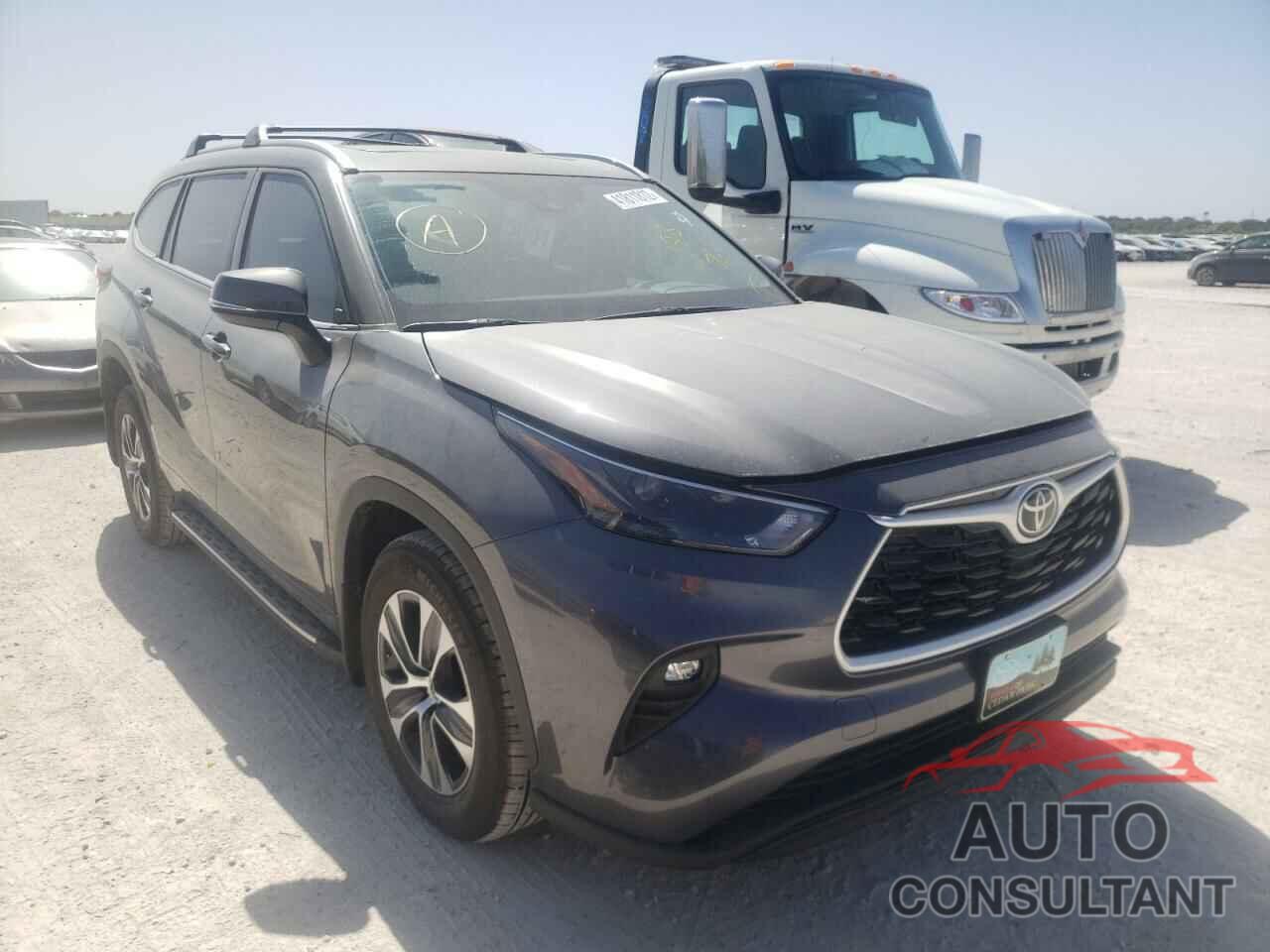TOYOTA HIGHLANDER 2022 - 5TDGZRBH4NS188764