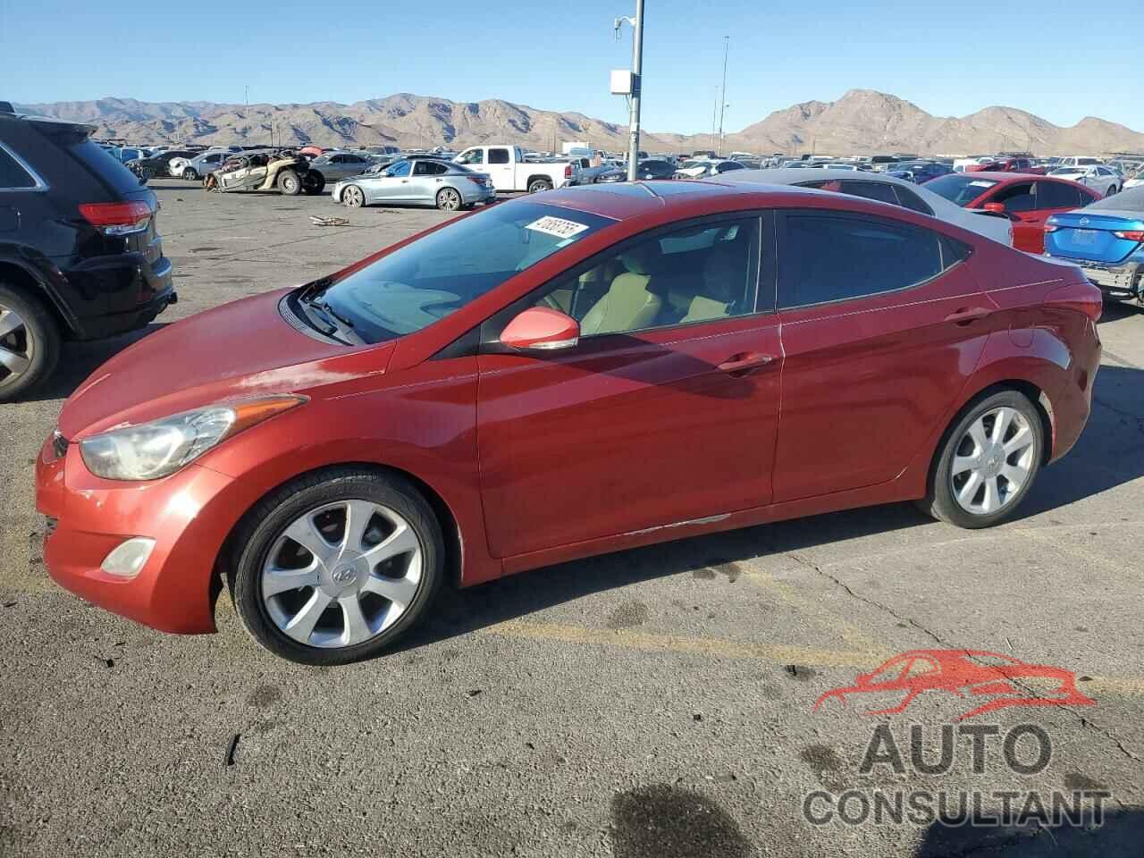 HYUNDAI ELANTRA 2011 - KMHDH4AE6BU166591