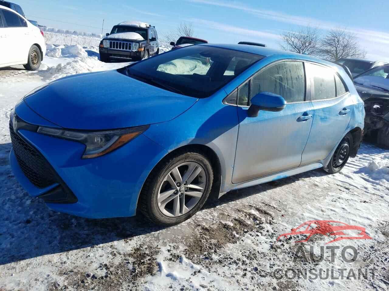 TOYOTA COROLLA 2019 - JTNK4RBE4K3072147