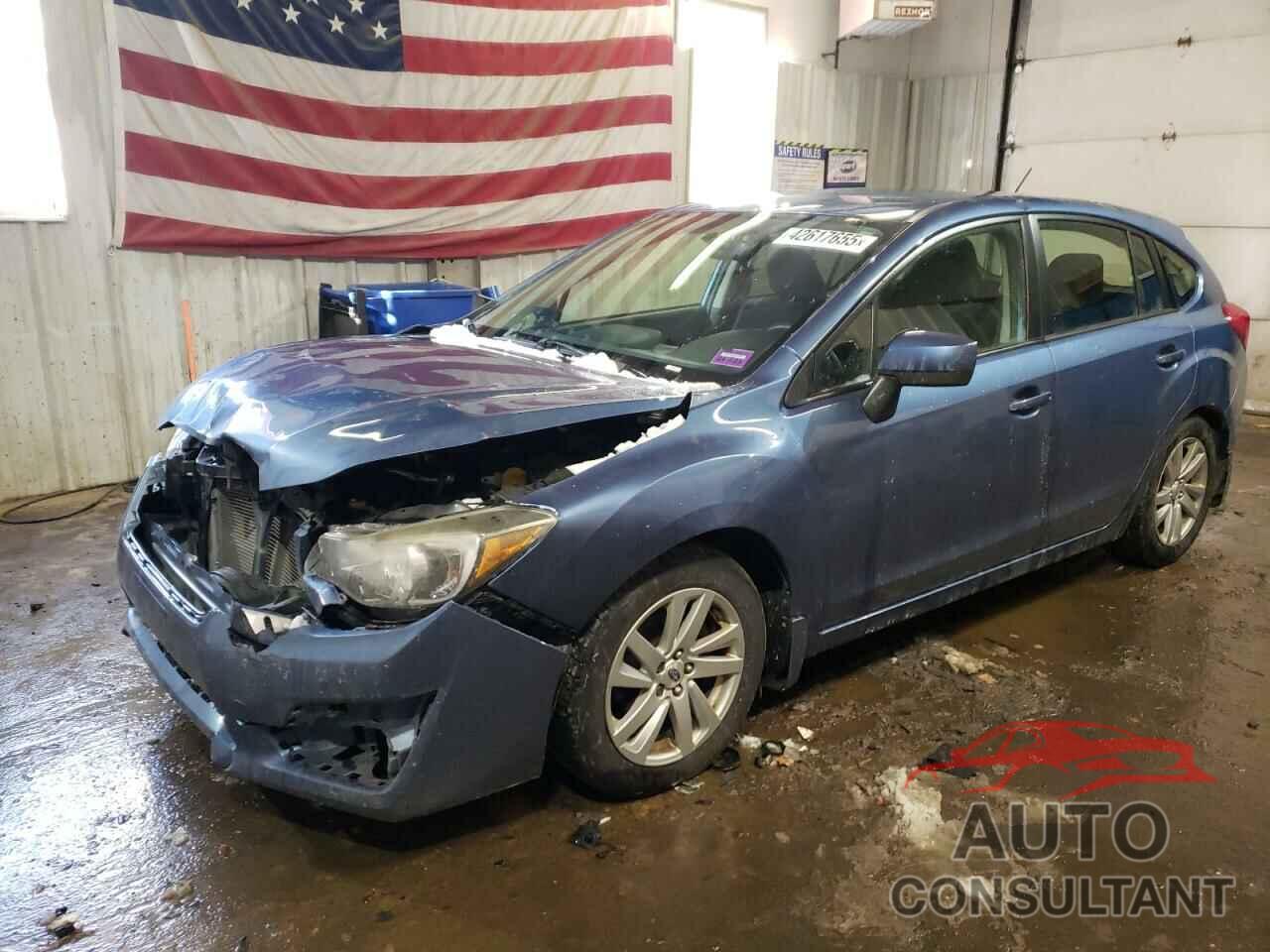 SUBARU IMPREZA 2015 - JF1GPAC64F8251619