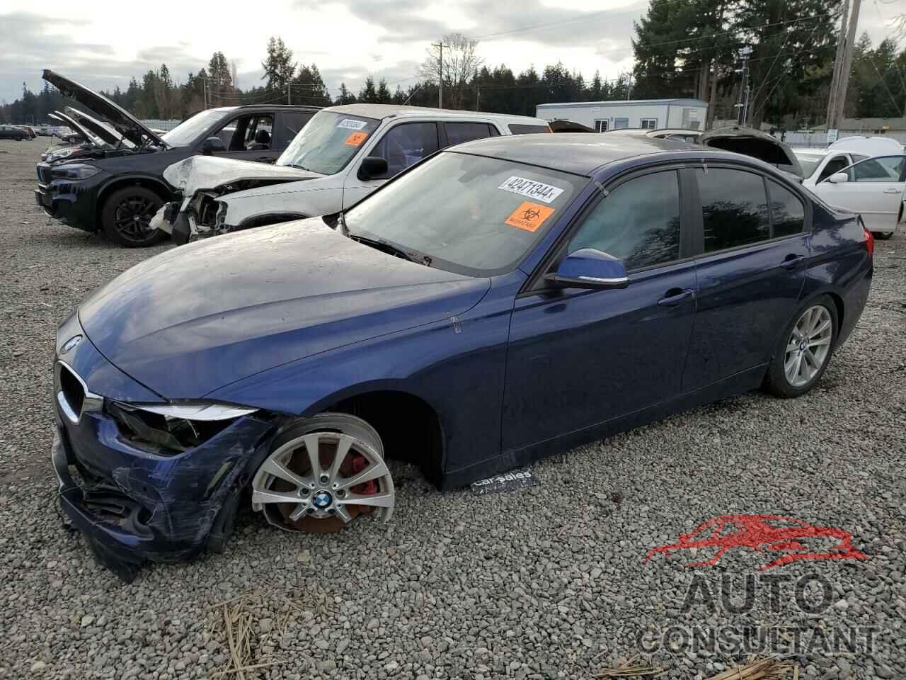 BMW 3 SERIES 2016 - WBA8E1G55GNU11531