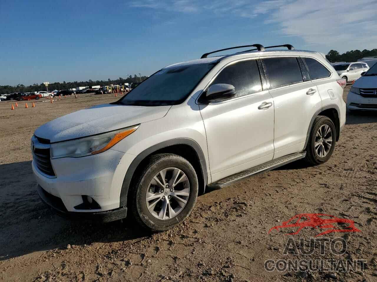 TOYOTA HIGHLANDER 2014 - 5TDKKRFHXES022127