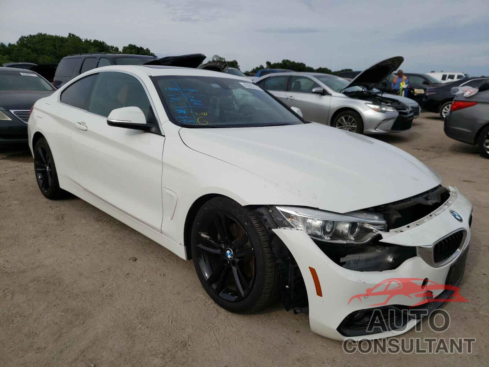 BMW 4 SERIES 2017 - WBA4R7C55HK876597