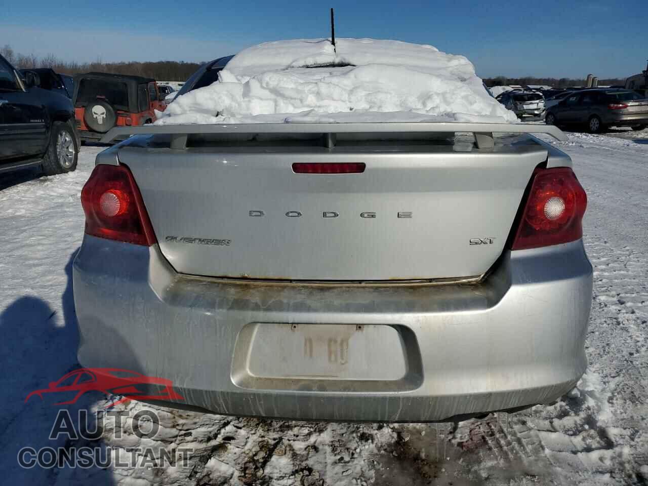 DODGE AVENGER 2012 - 1C3CDZCB0CN125921