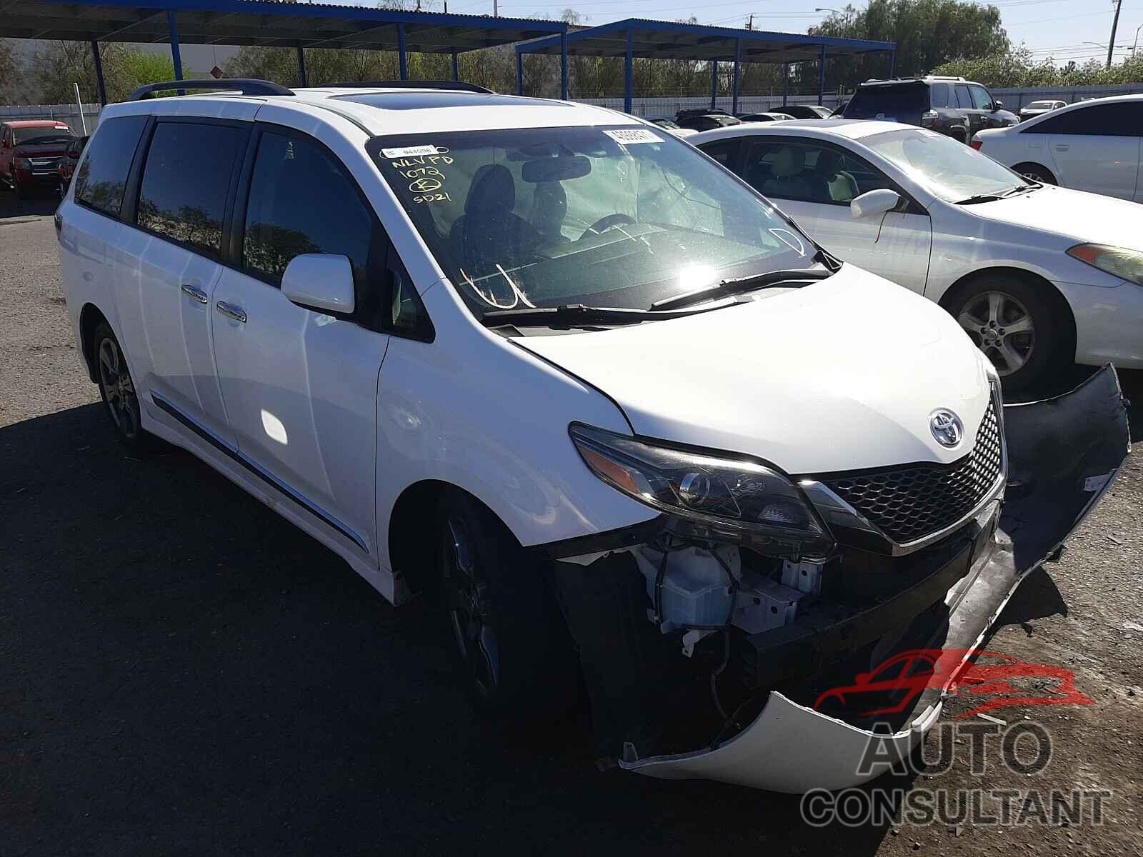 TOYOTA SIENNA 2017 - 5TDXZ3DCXHS872446