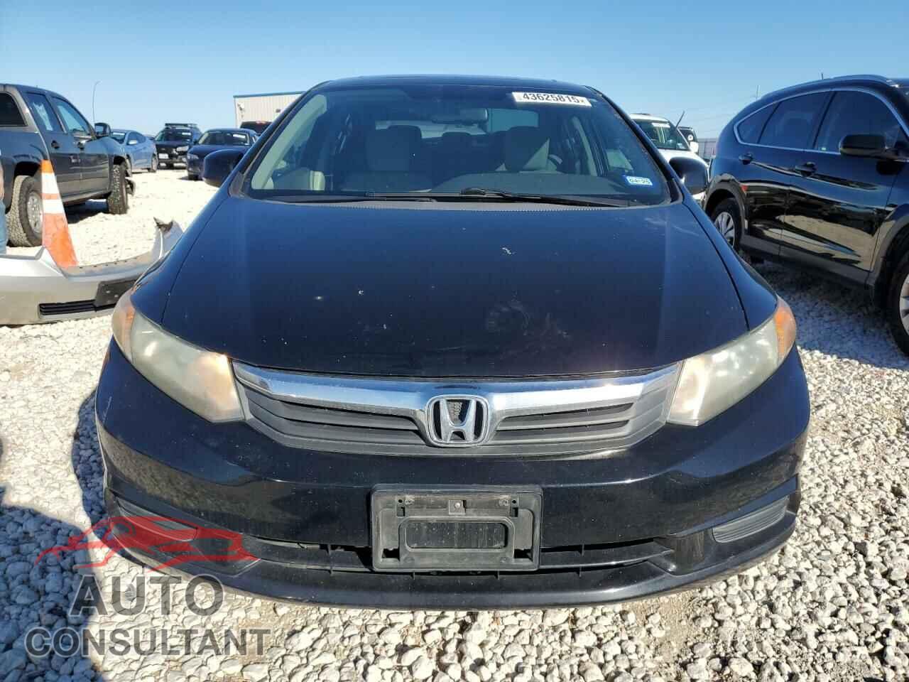 HONDA CIVIC 2012 - 19XFB2F86CE387923
