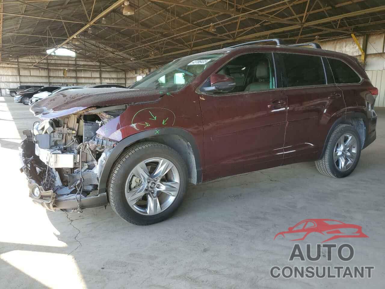 TOYOTA HIGHLANDER 2019 - 5TDYZRFH6KS325441
