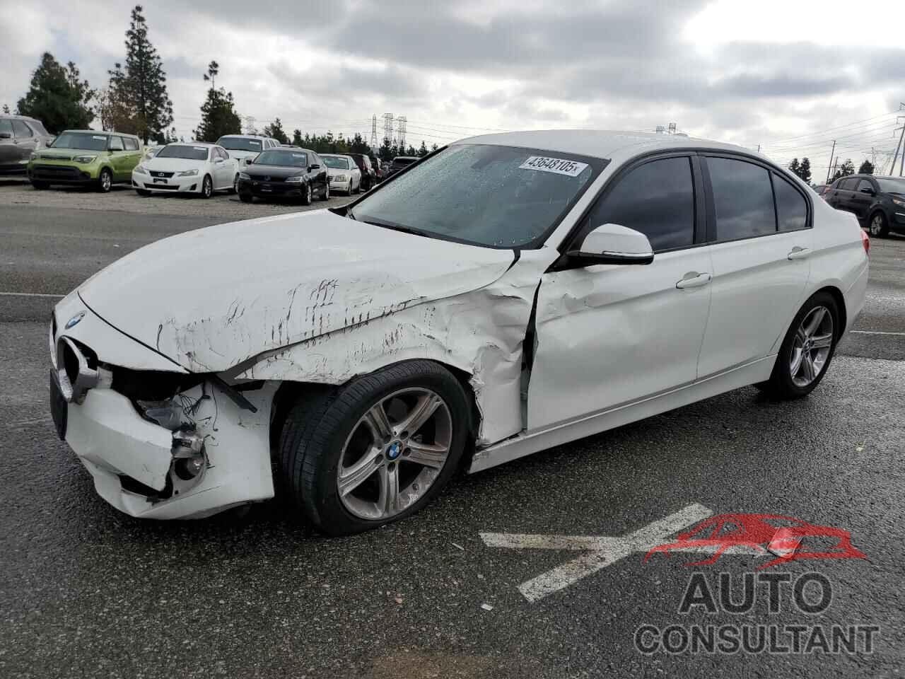 BMW 3 SERIES 2014 - WBA3C1C50EK105910
