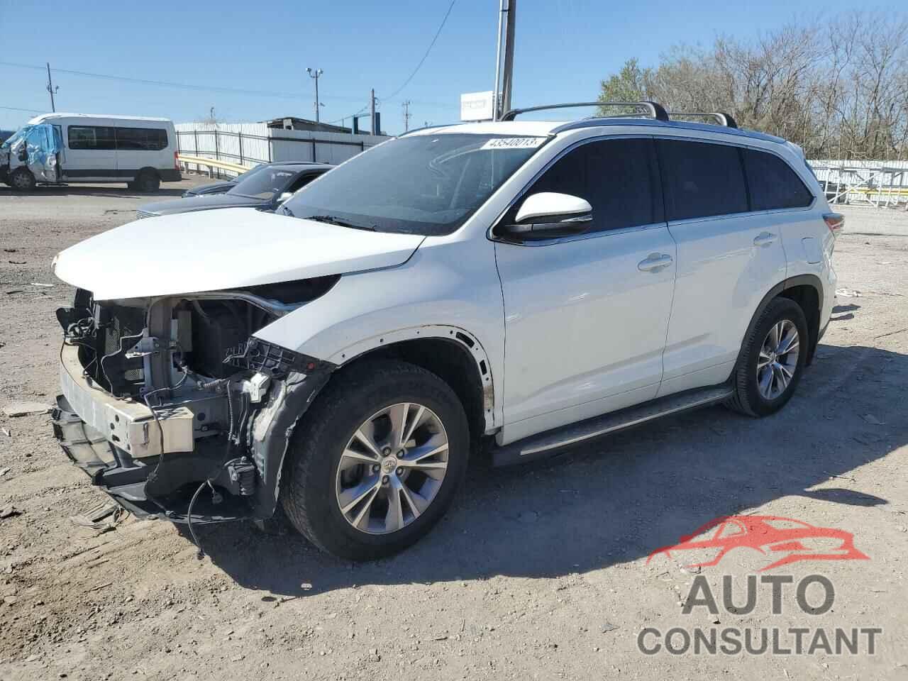 TOYOTA HIGHLANDER 2015 - 5TDKKRFH7FS112367