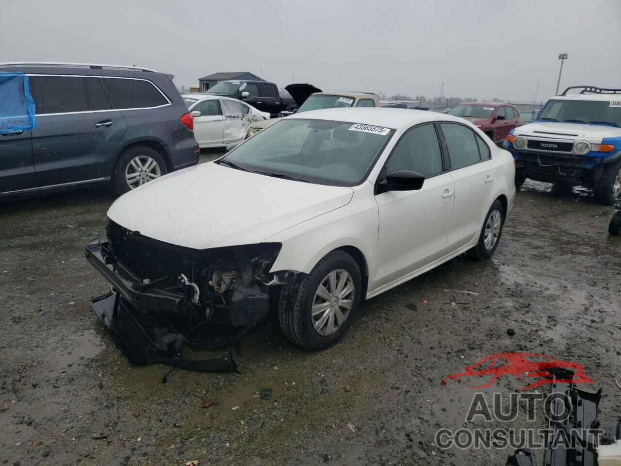 VOLKSWAGEN JETTA 2011 - 3VW1K7AJ6BM050008