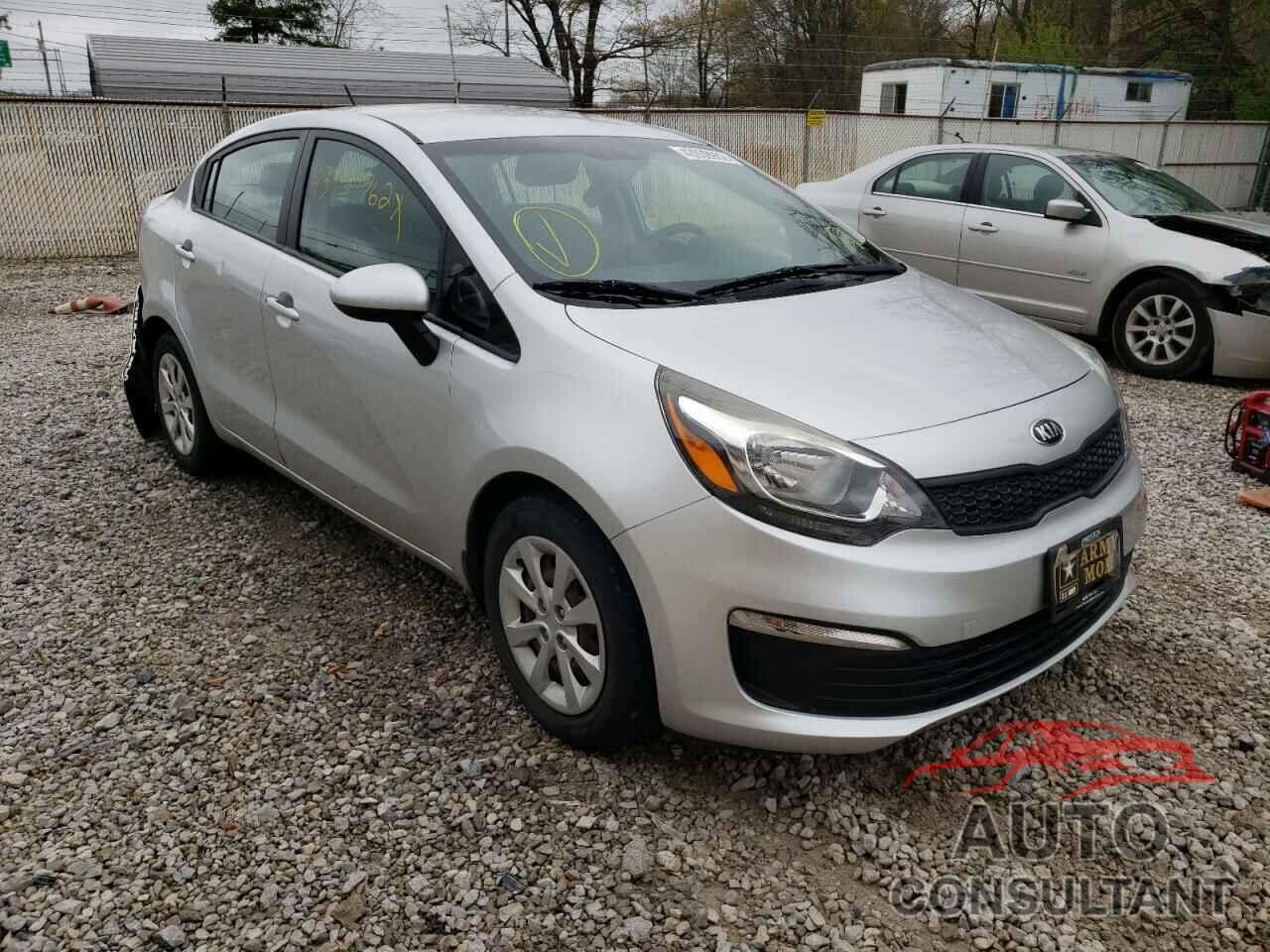 KIA RIO 2016 - KNADM4A38G6659485