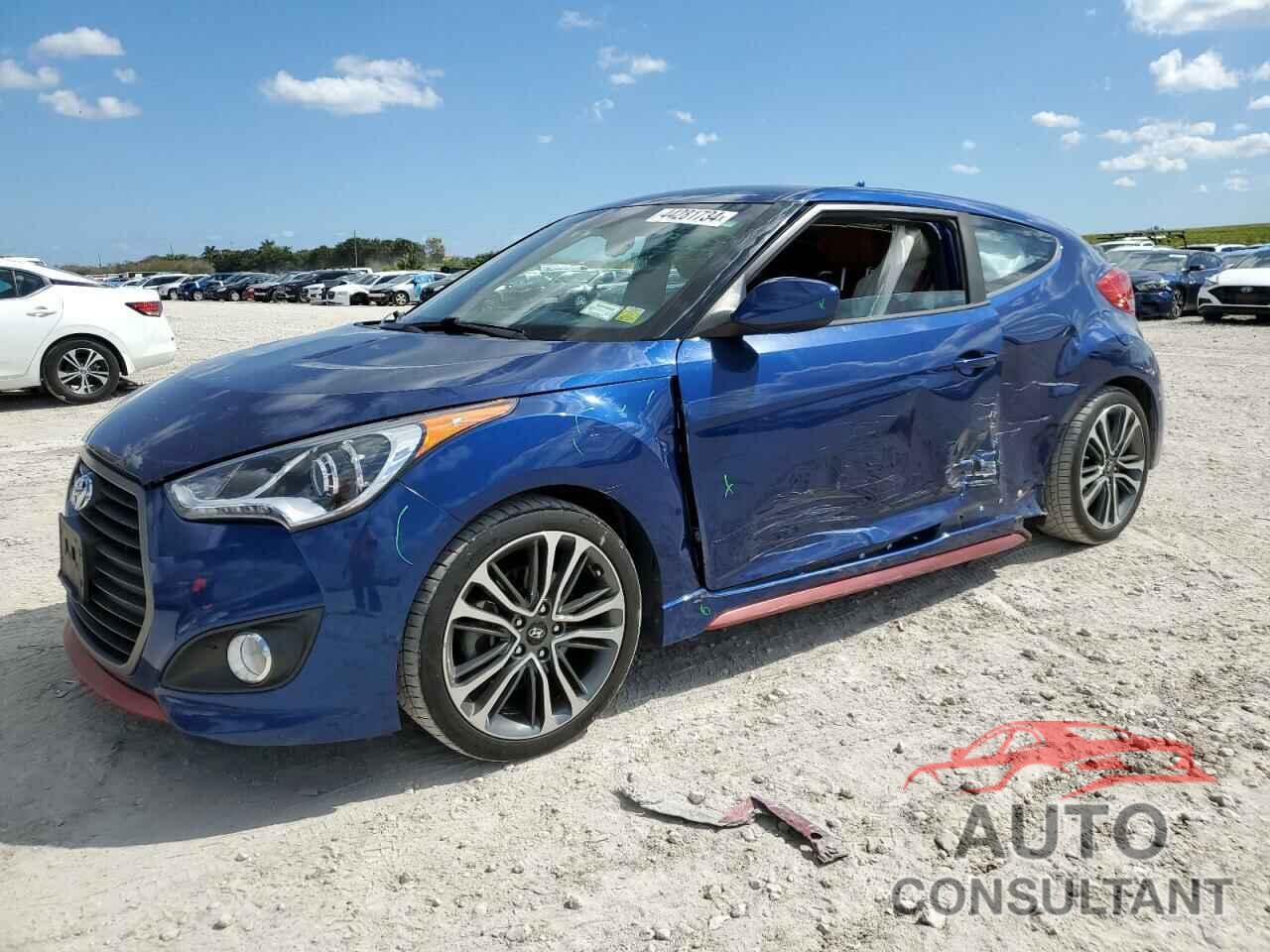 HYUNDAI VELOSTER 2016 - KMHTC6AE9GU272076