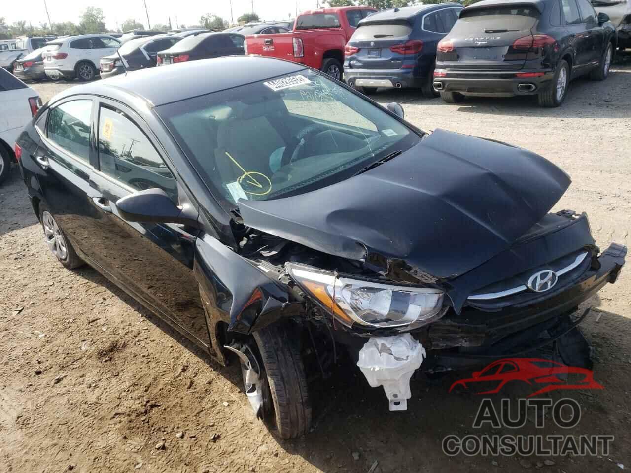 HYUNDAI ACCENT 2017 - KMHCT4AE2HU355631