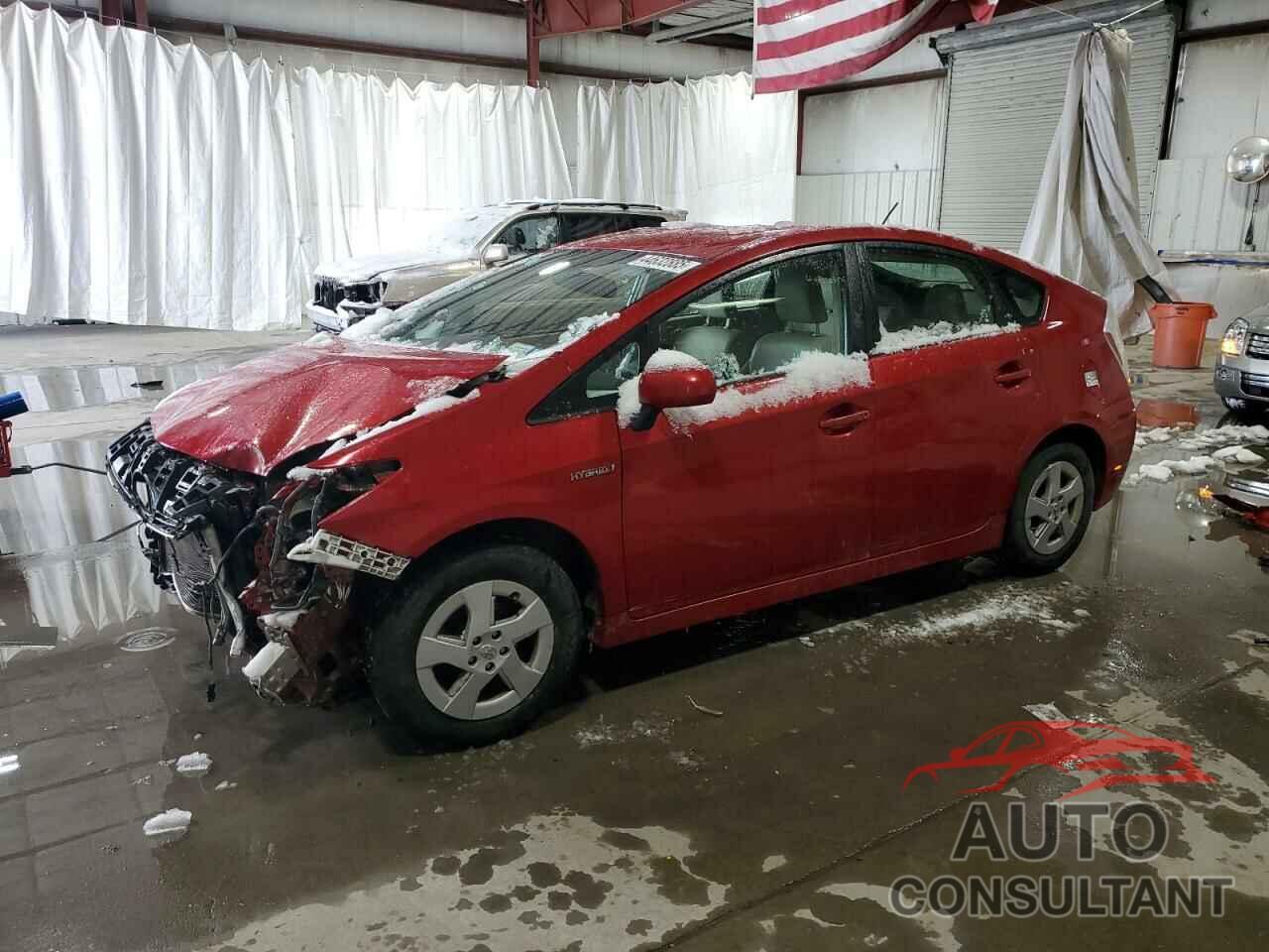 TOYOTA PRIUS 2010 - JTDKN3DU2A0092528