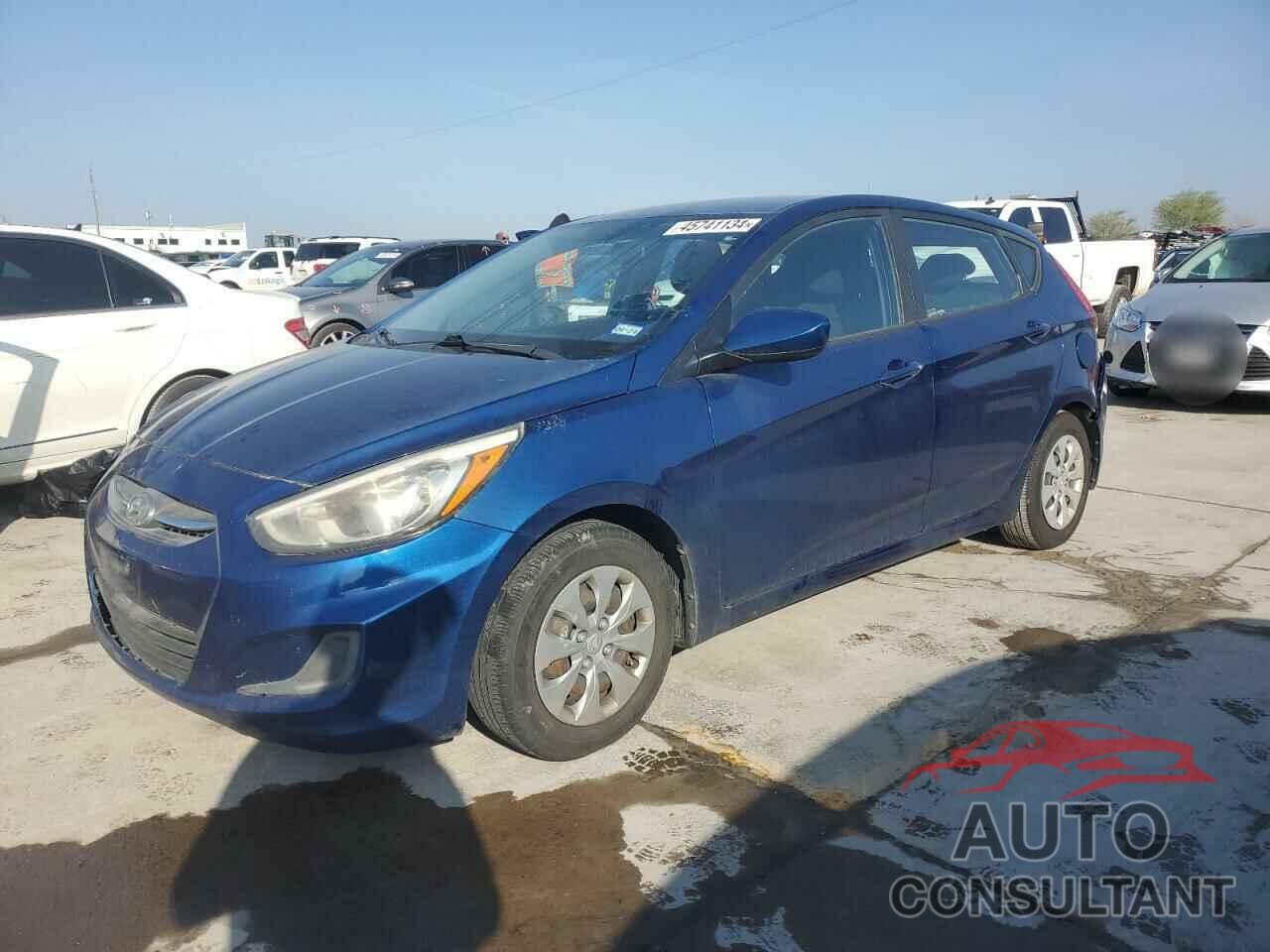 HYUNDAI ACCENT 2017 - KMHCT5AE9HU313592