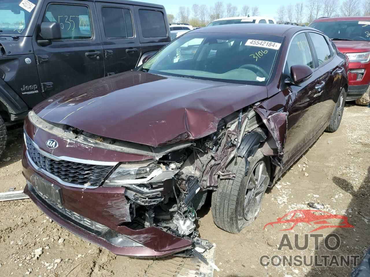 KIA OPTIMA 2020 - 5XXGT4L37LG412566