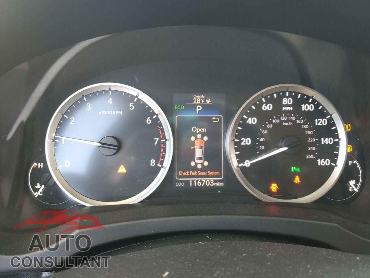 LEXUS IS 2015 - JTHCE1D25F5009478