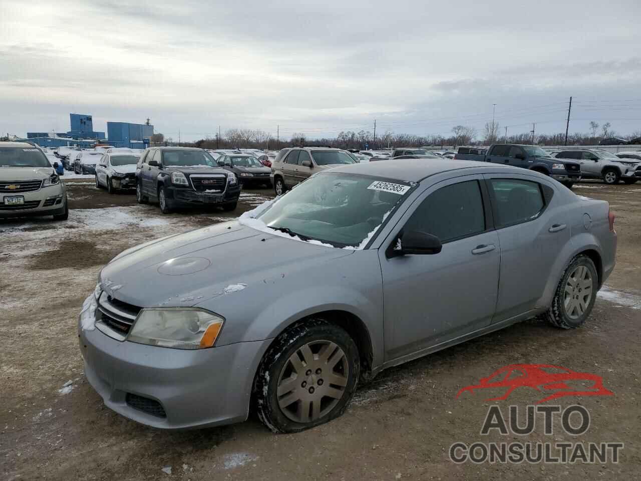 DODGE AVENGER 2013 - 1C3CDZAGXDN749631