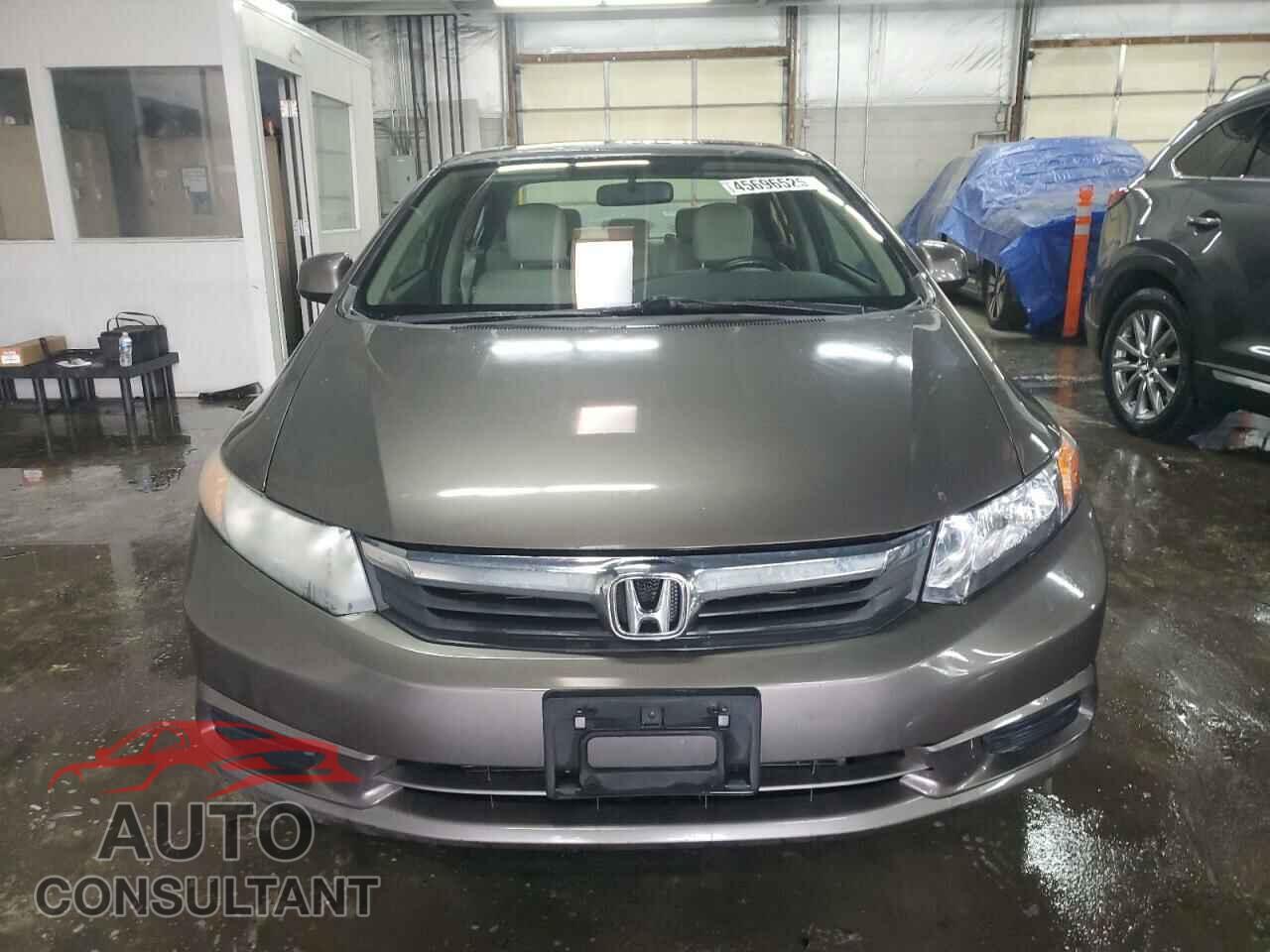 HONDA CIVIC 2012 - 19XFB2F87CE305598