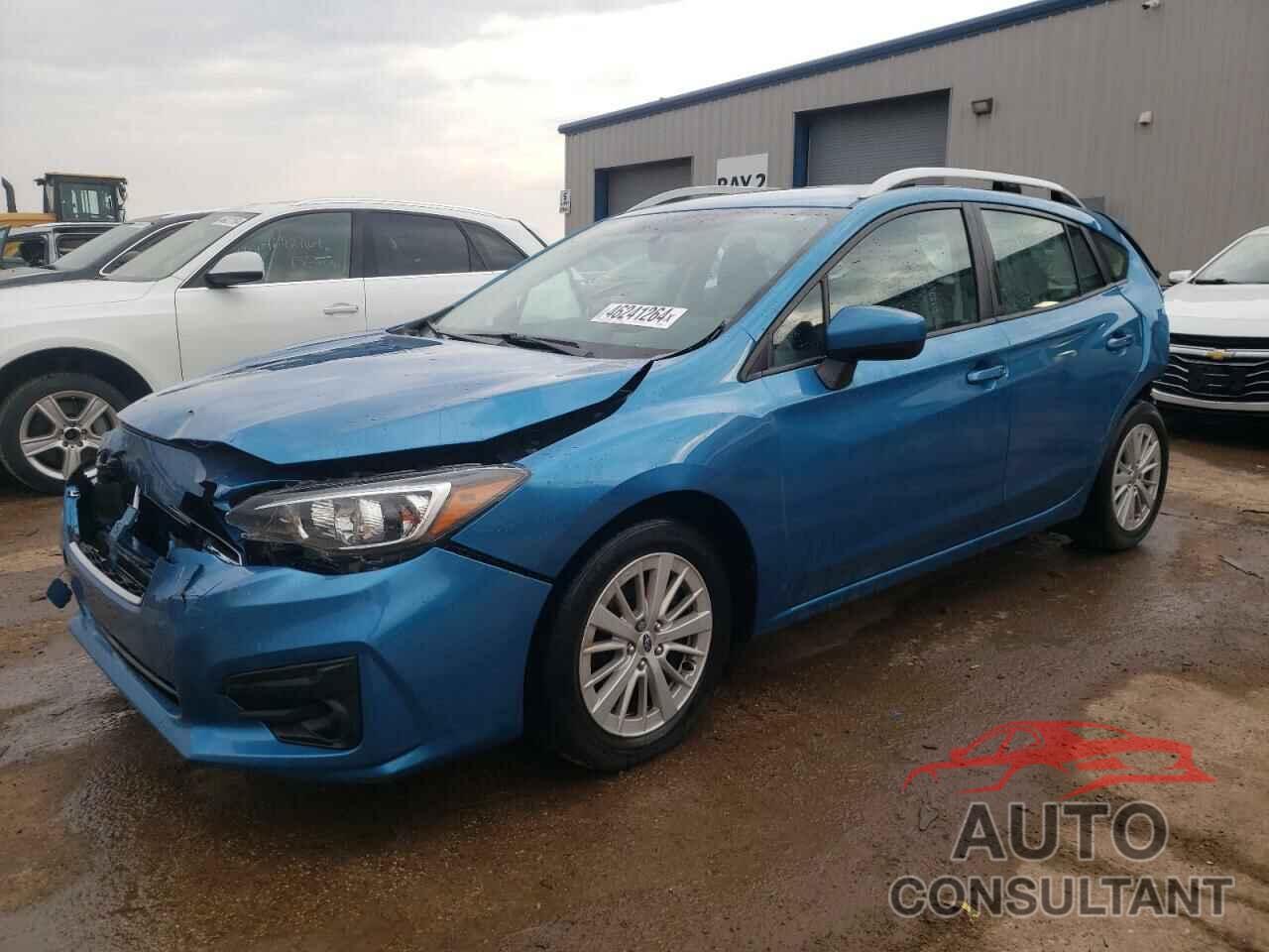 SUBARU IMPREZA 2018 - 4S3GTAB62J3743658