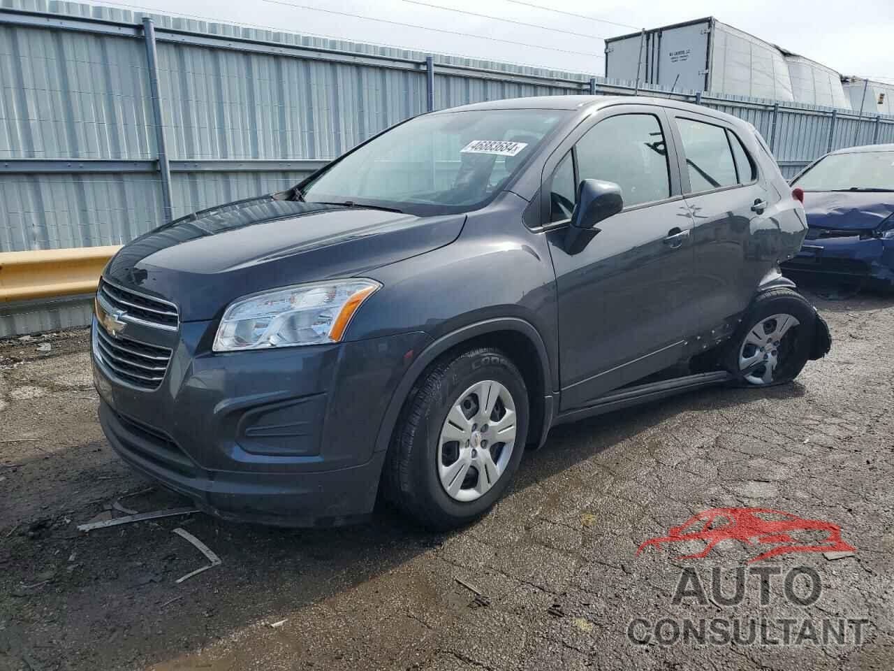 CHEVROLET TRAX 2016 - 3GNCJKSBXGL257594