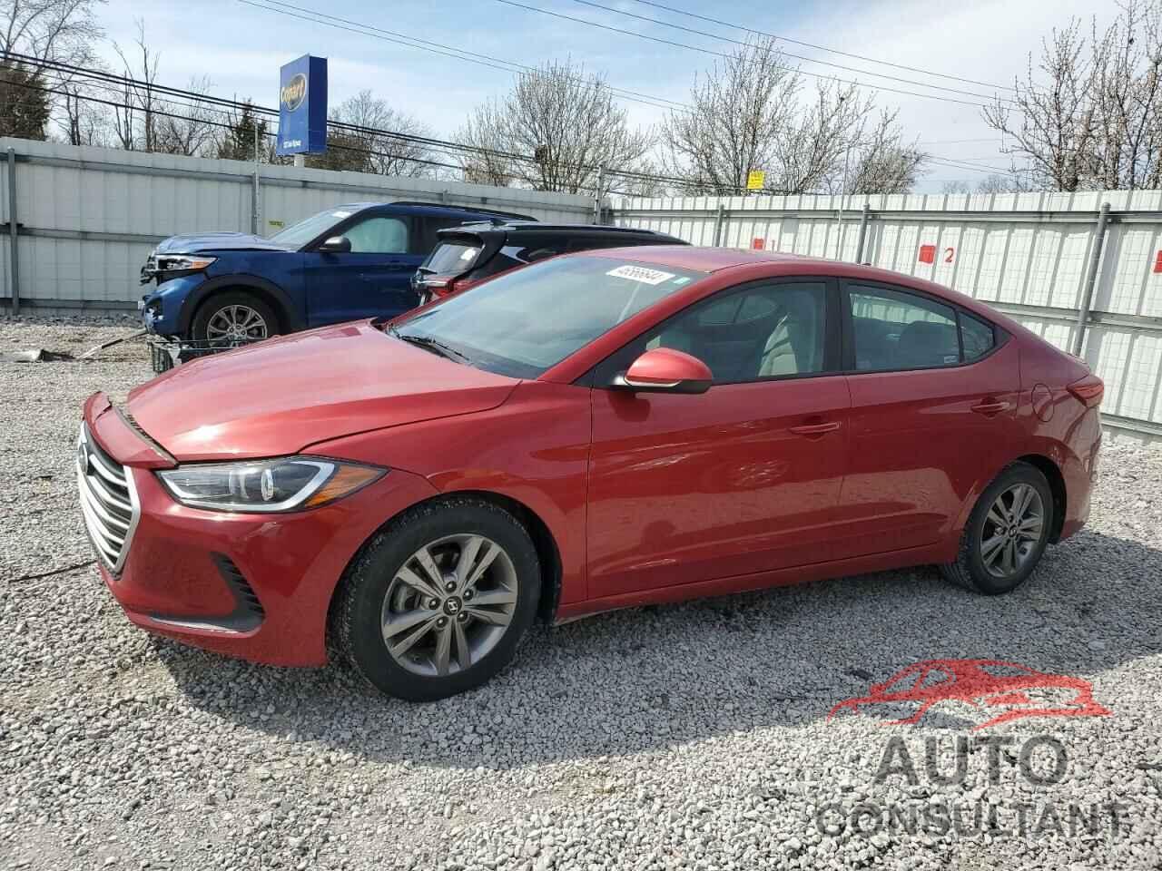 HYUNDAI ELANTRA 2017 - 5NPD84LF6HH037585