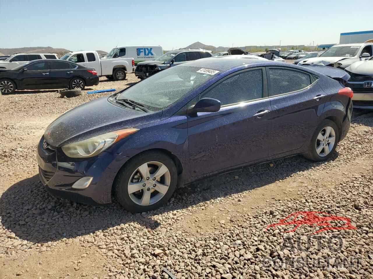 HYUNDAI ELANTRA 2013 - 5NPDH4AE1DH293282