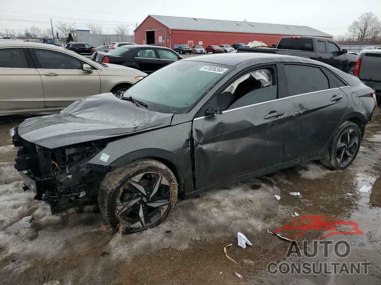 HYUNDAI ELANTRA 2023 - KMHLN4AG1PU409138