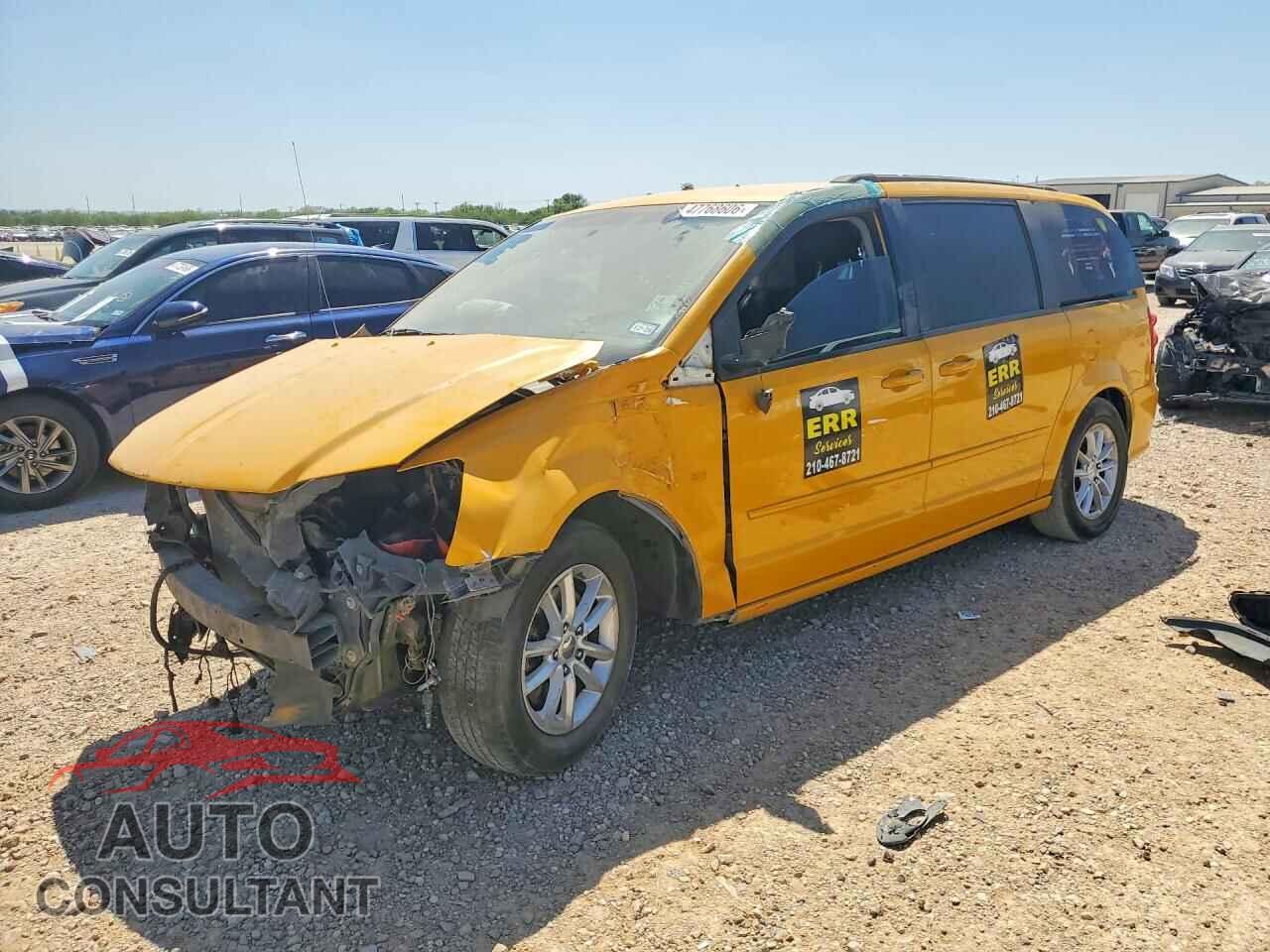DODGE CARAVAN 2014 - 2C4RDGCG0ER205277