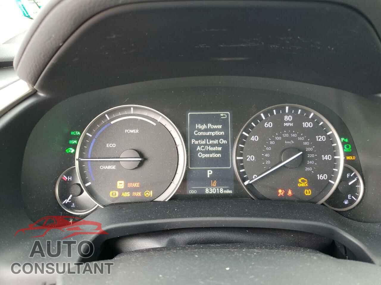 LEXUS RX450 2019 - 2T2BGMCA3KC030968