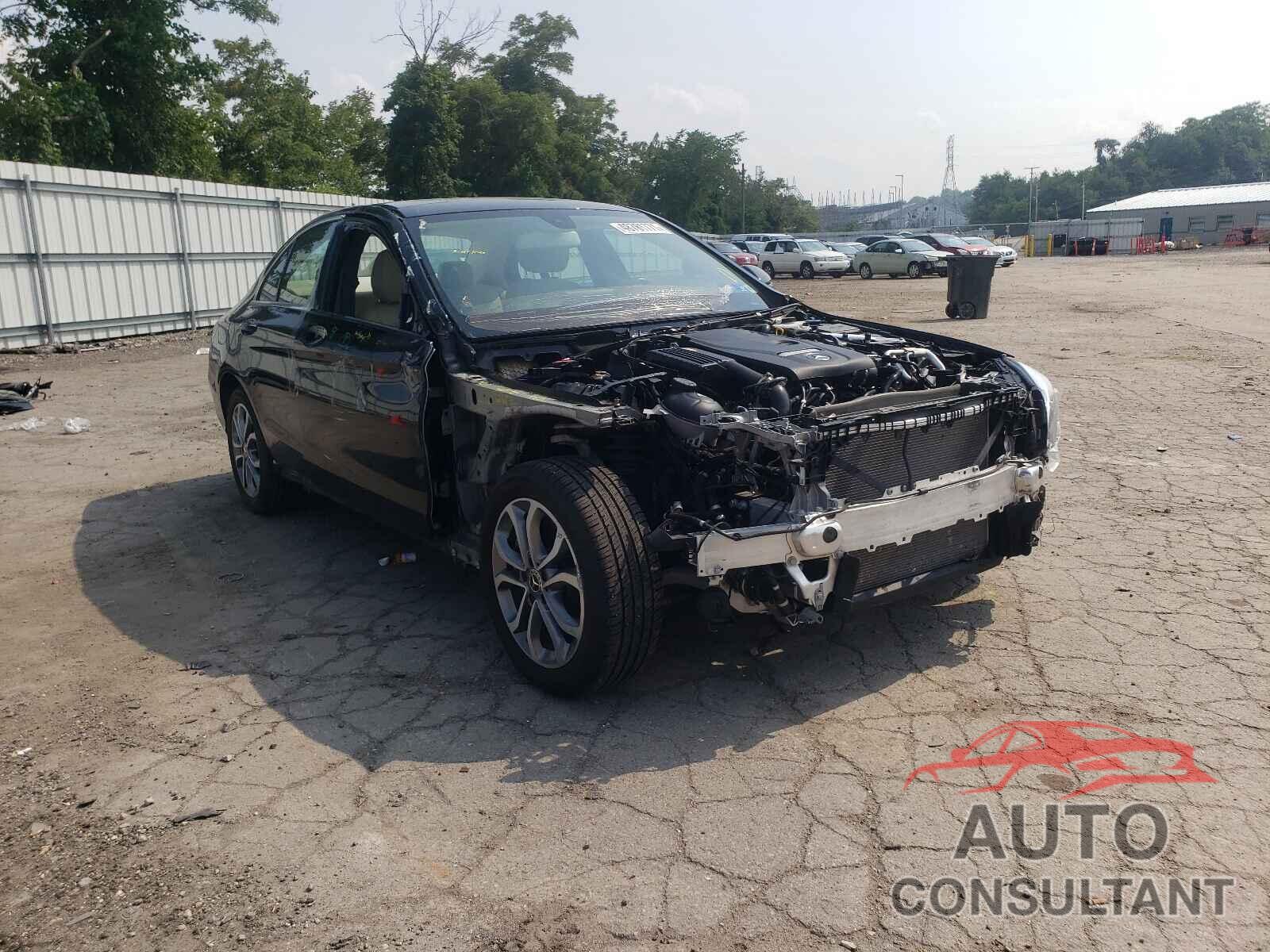 MERCEDES-BENZ C-CLASS 2017 - 55SWF4KB3HU219609