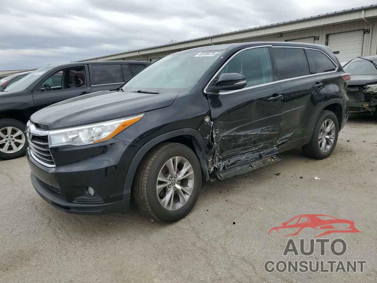 TOYOTA HIGHLANDER 2016 - 5TDZKRFH9GS154569