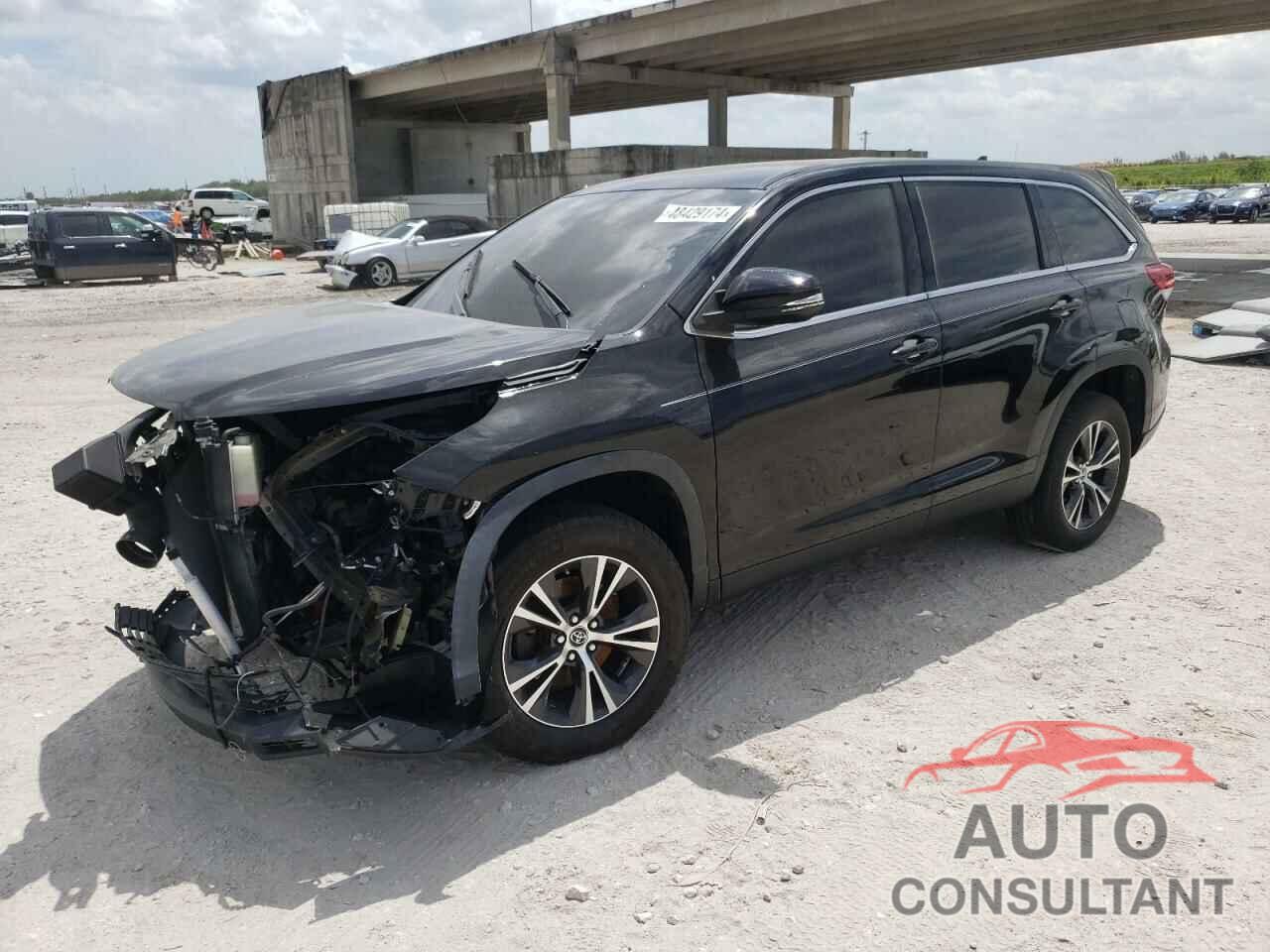 TOYOTA HIGHLANDER 2019 - 5TDZZRFH1KS349795