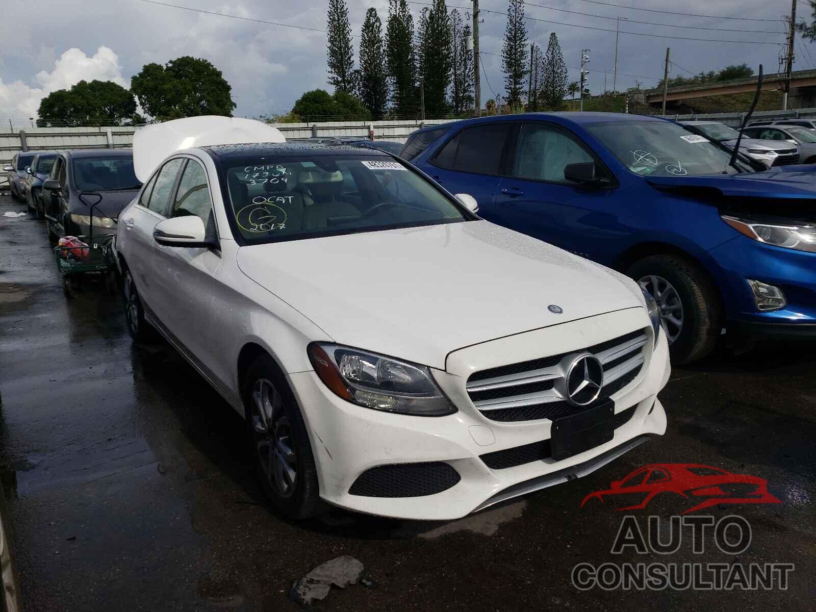 MERCEDES-BENZ C-CLASS 2017 - 55SWF4KBXHU213709