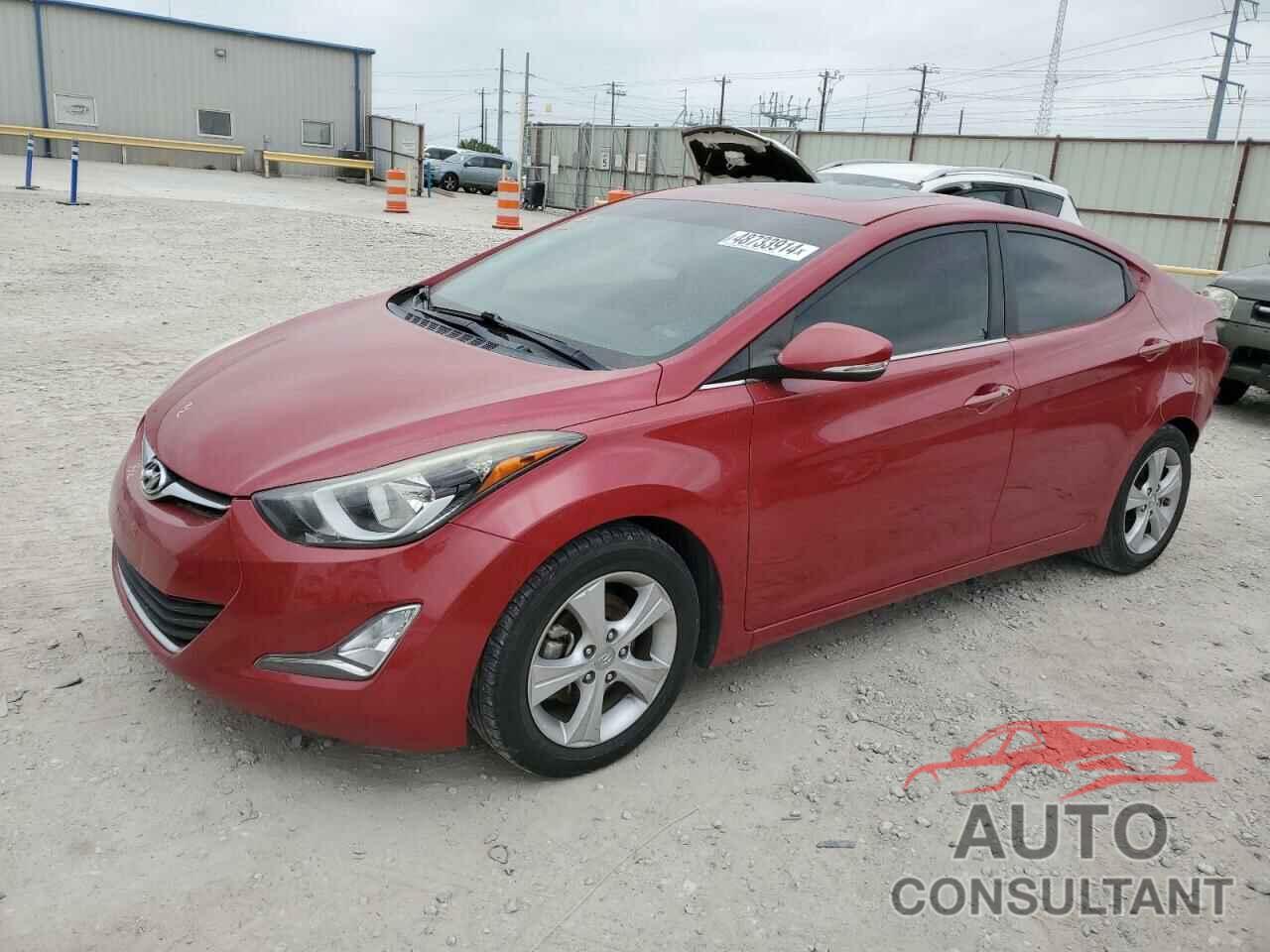 HYUNDAI ELANTRA 2016 - KMHDH4AE7GU553979