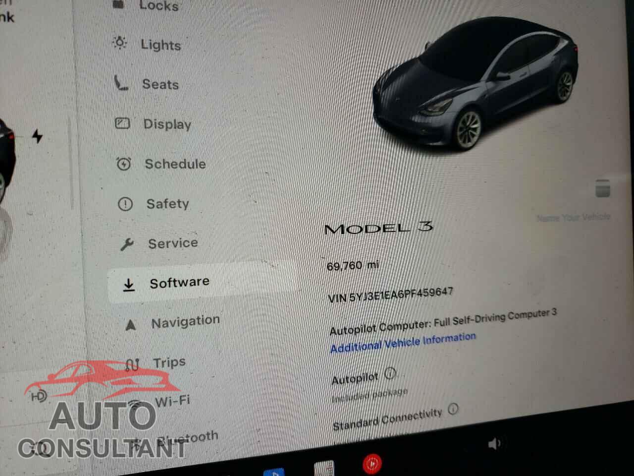 TESLA MODEL 3 2023 - 5YJ3E1EA6PF459647