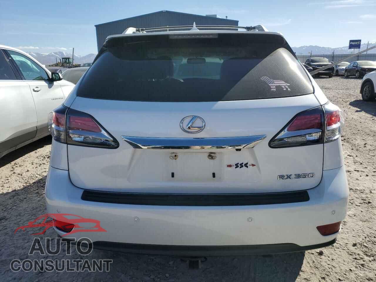 LEXUS RX350 2013 - 2T2BK1BA6DC205893
