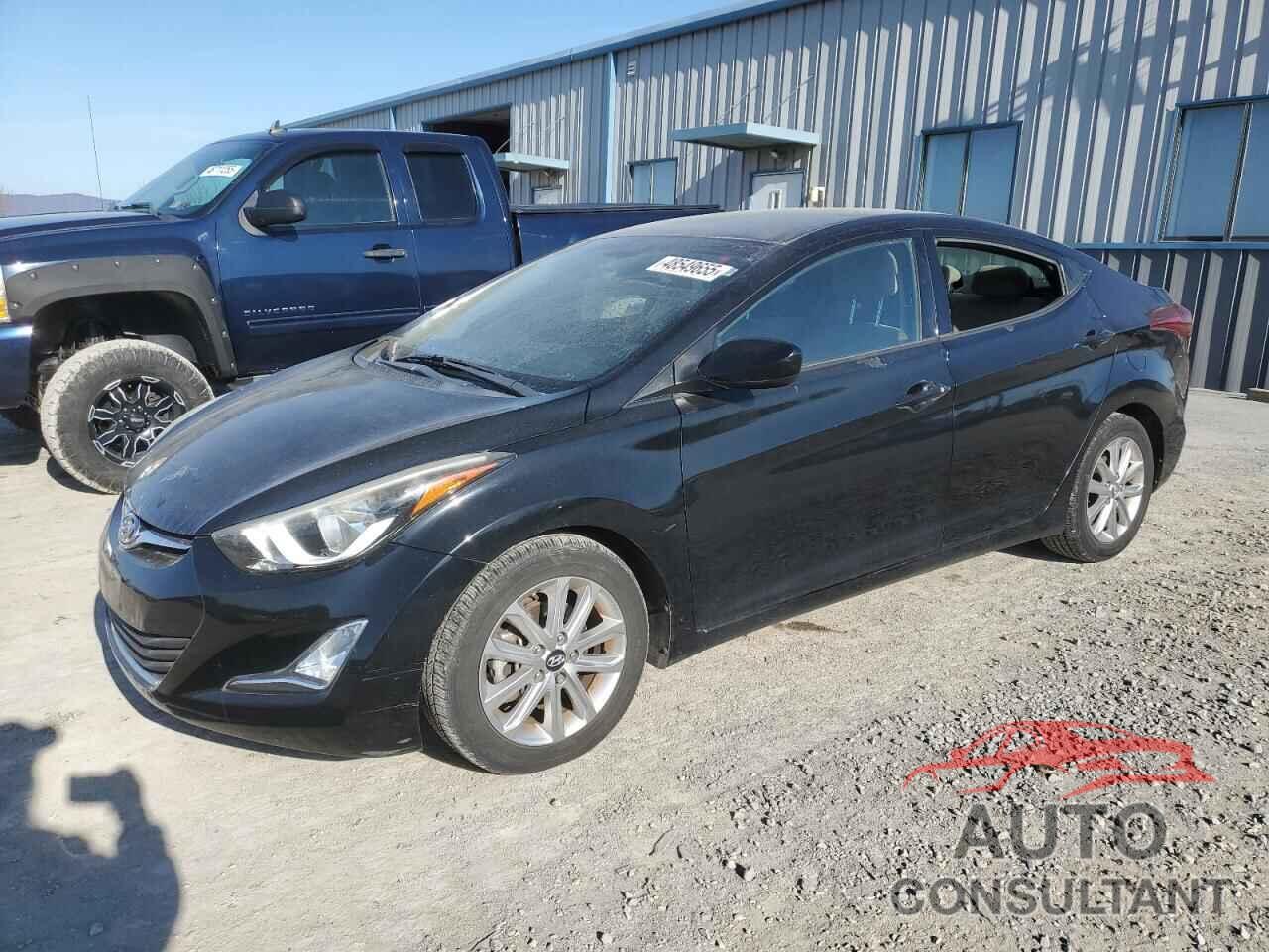 HYUNDAI ELANTRA 2016 - KMHDH4AE1GU636453
