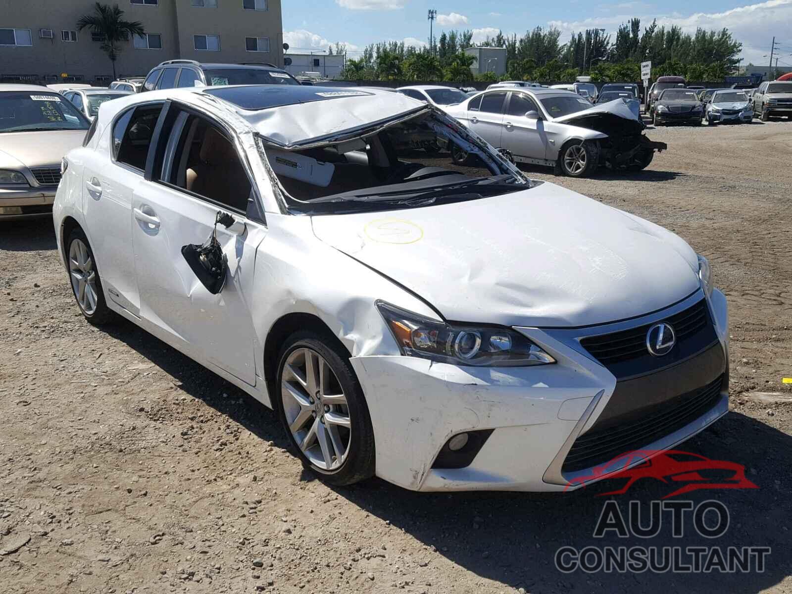 LEXUS CT 200 2015 - JTHKD5BH1F2233586