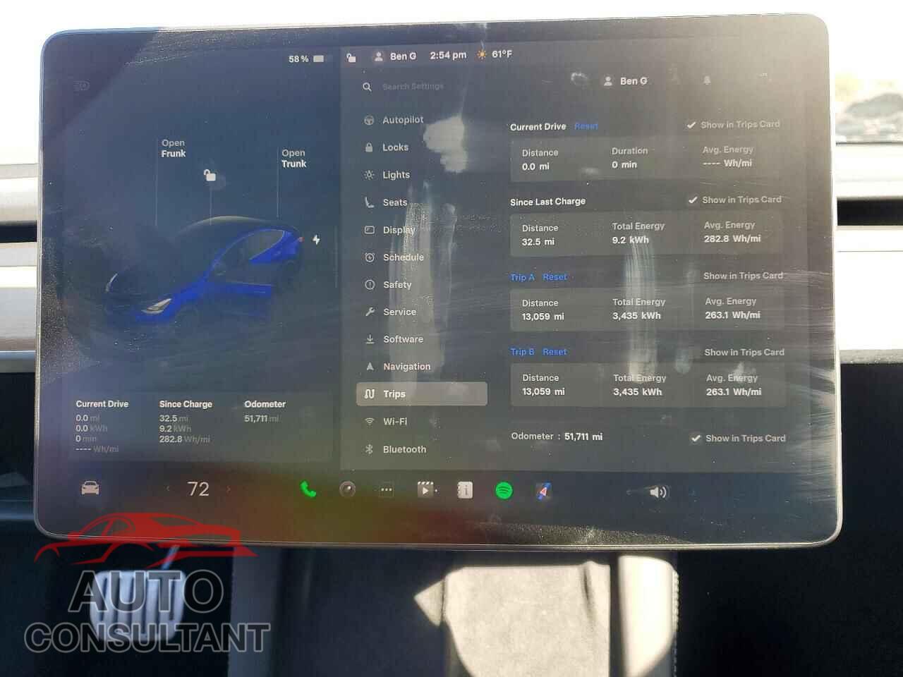 TESLA MODEL 3 2022 - 5YJ3E1ECXNF203090