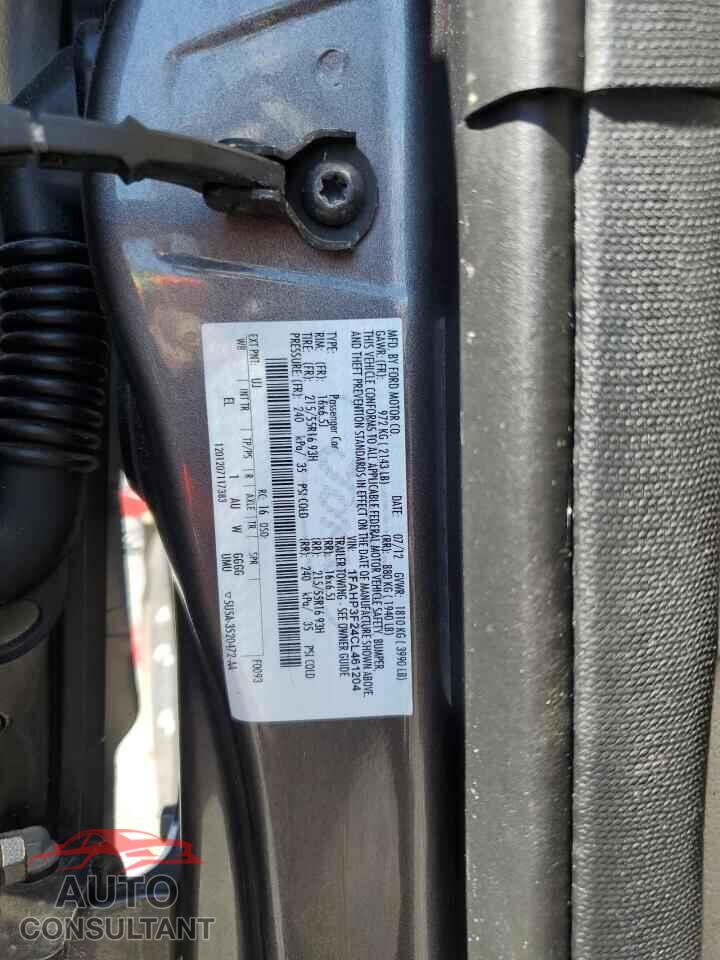 FORD FOCUS 2012 - 1FAHP3F24CL461204