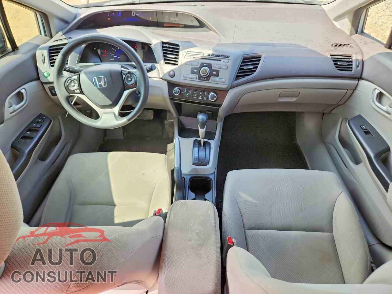 HONDA CIVIC 2012 - 19XFB2F58CE062437