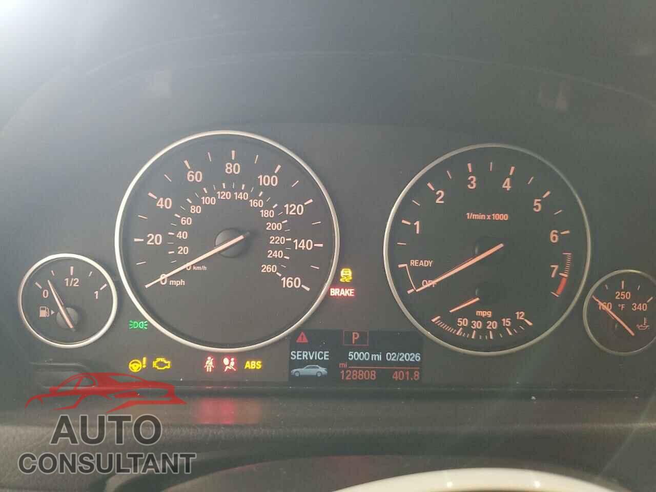 BMW 3 SERIES 2015 - WBA3C3C52FP662897