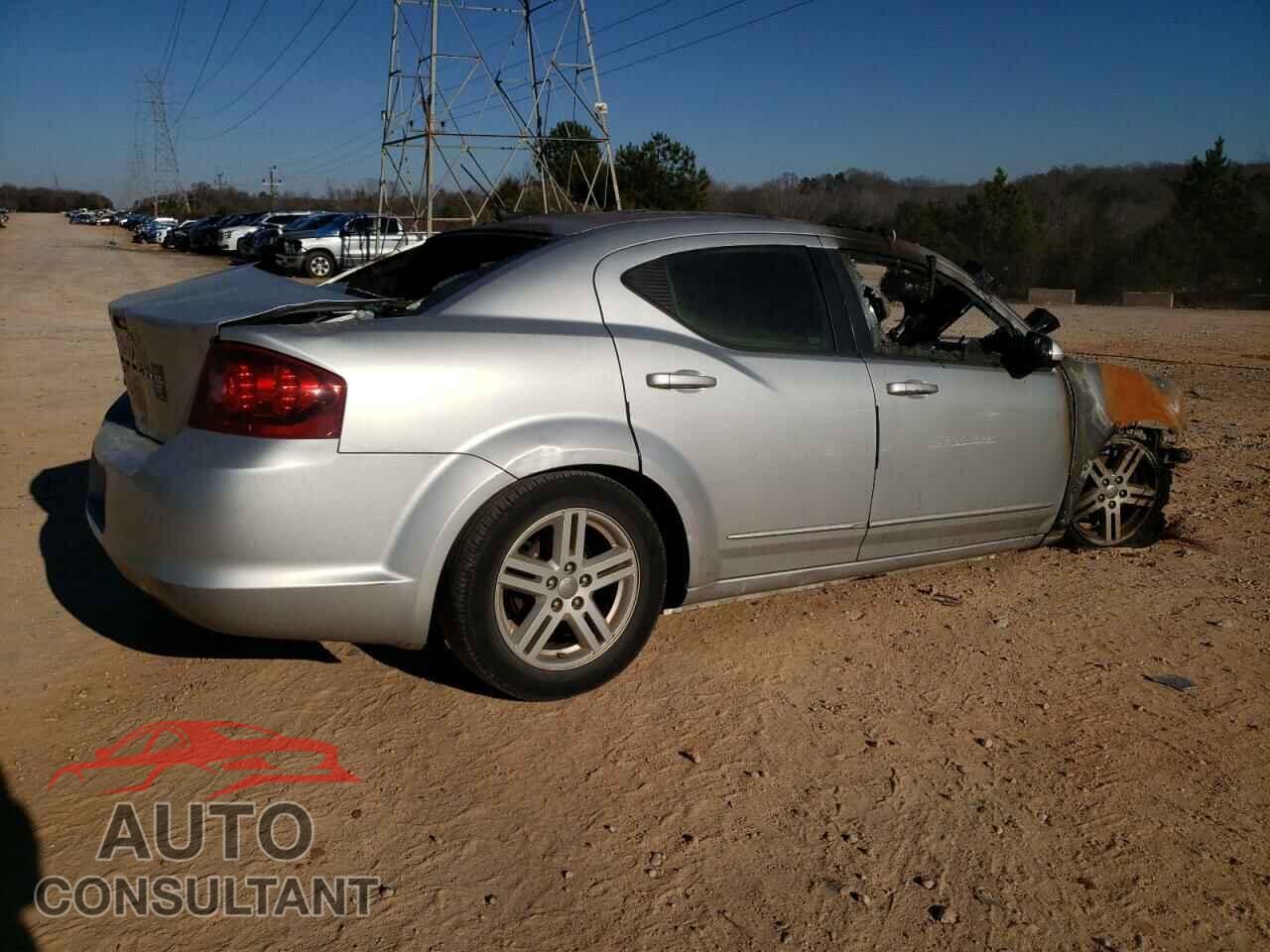 DODGE AVENGER 2012 - 1C3CDZCB5CN156873