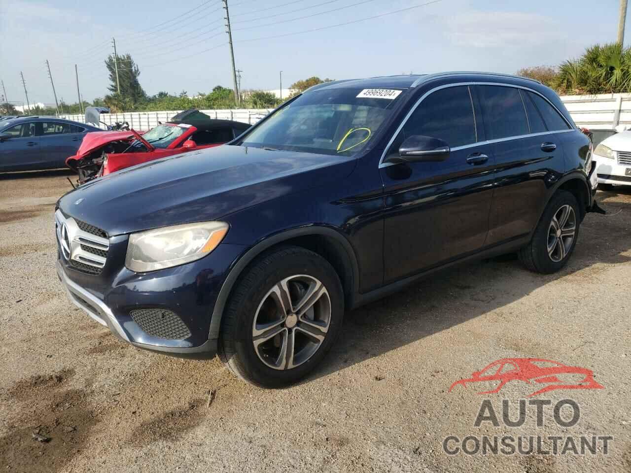 MERCEDES-BENZ GLC-CLASS 2017 - WDC0G4JB6HF153374