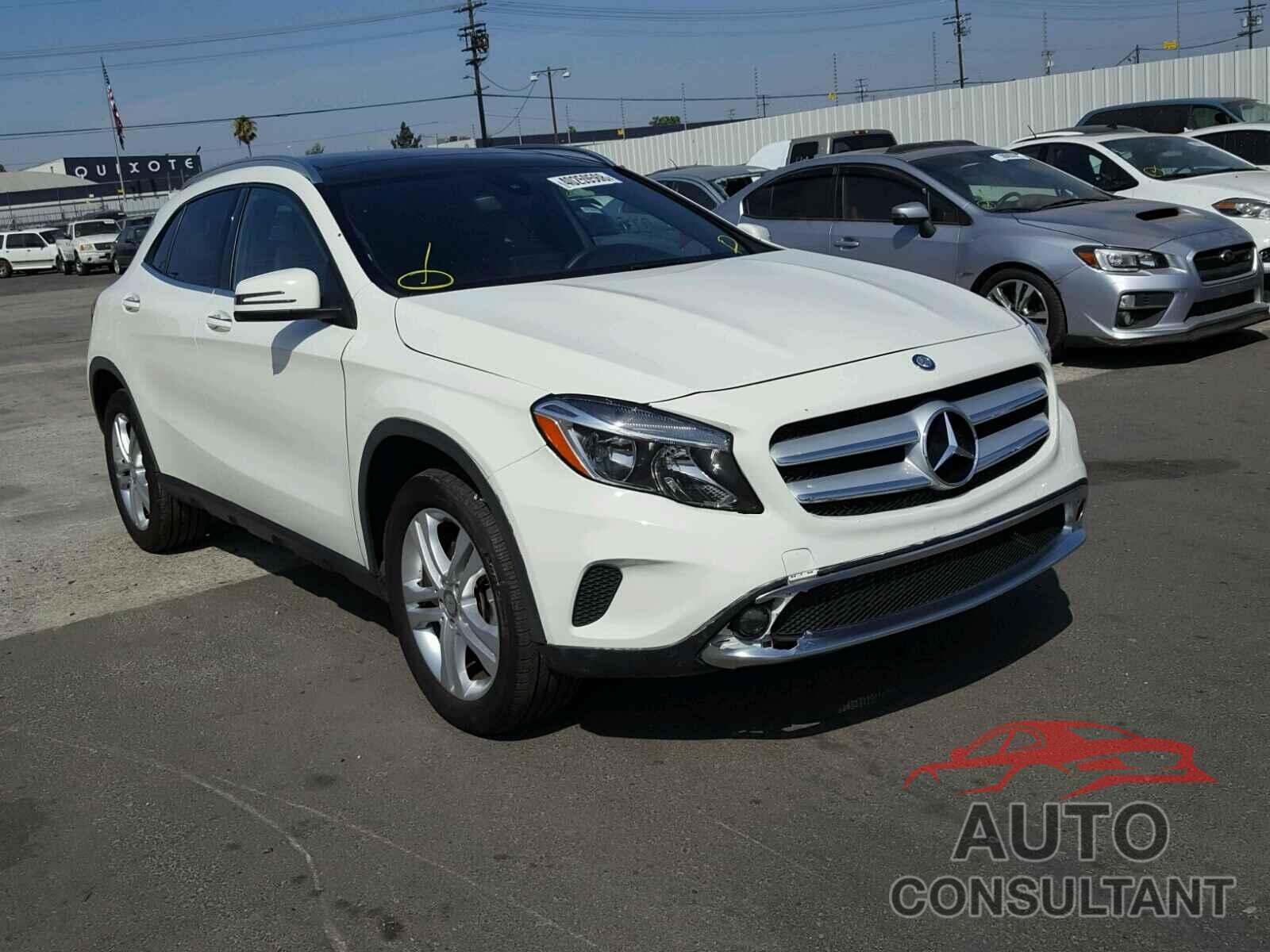 MERCEDES-BENZ GLA250 2016 - WDCTG4GB7GJ260997