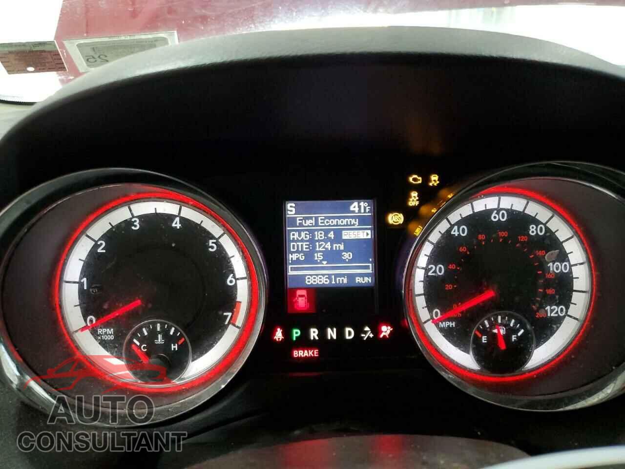 DODGE CARAVAN 2016 - 2C4RDGCG0GR242042