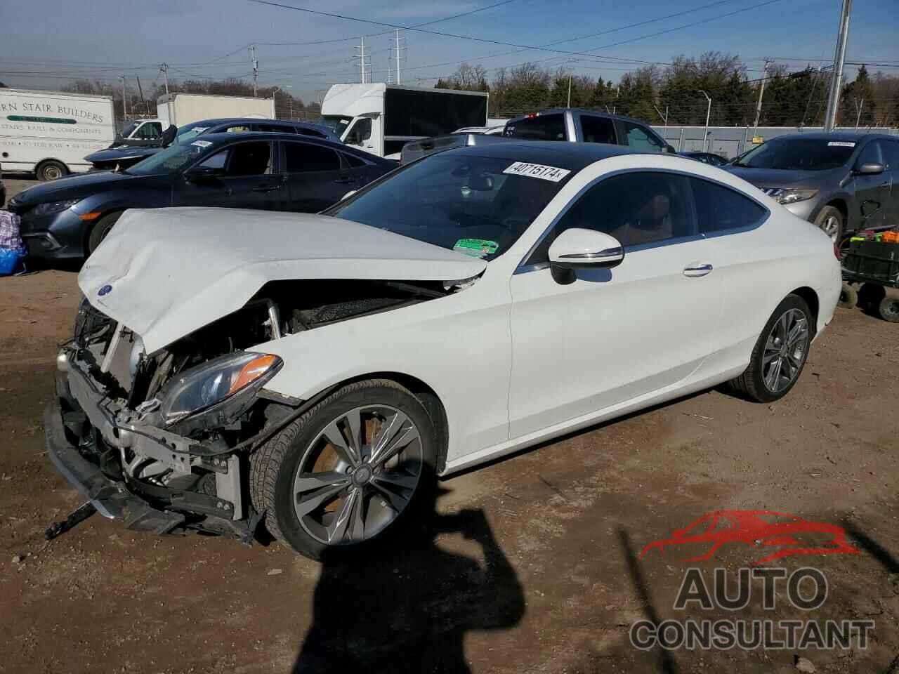 MERCEDES-BENZ C-CLASS 2017 - WDDWJ4KB4HF381136