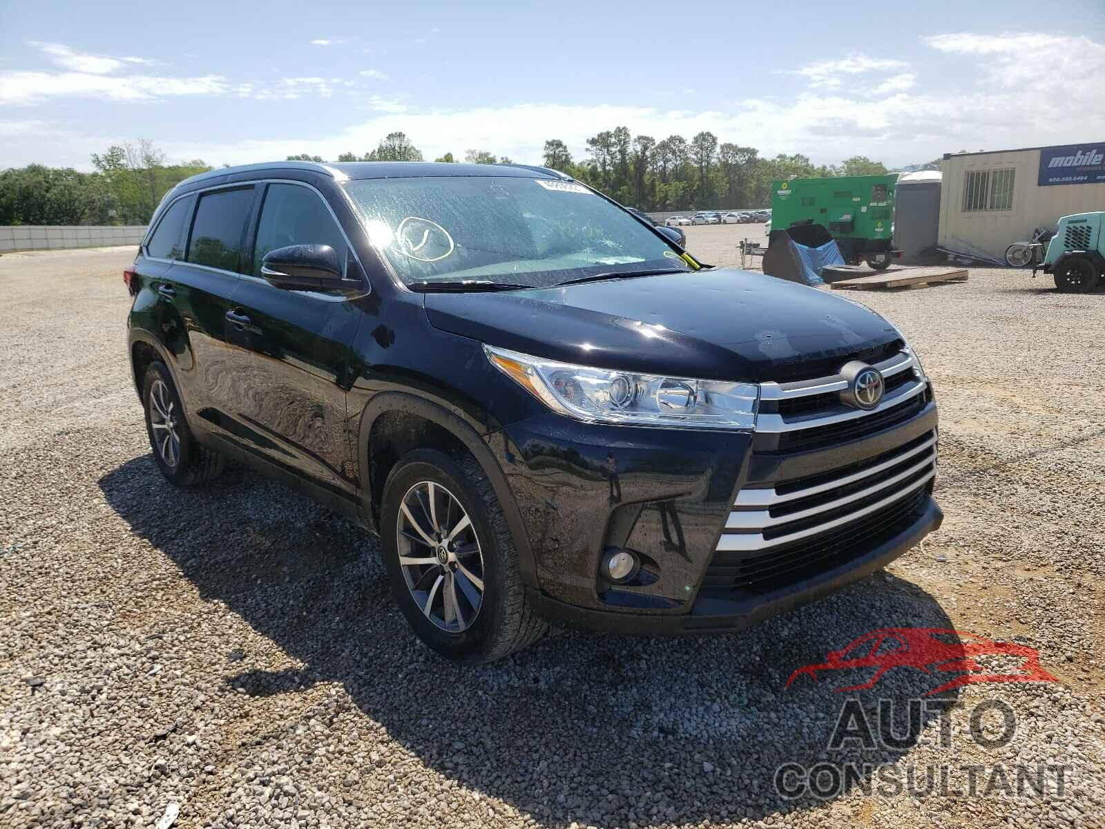 TOYOTA HIGHLANDER 2019 - 5TDKZRFH8KS552720